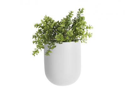 Pot Oval fali virágtartó fehér