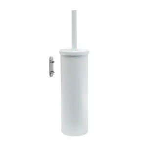 Flip fali WC kefetartó fényes fehér