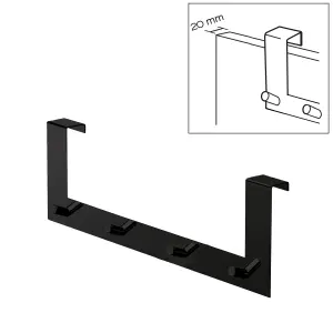 gedy-morgana-4-es-ajtorahelyezheto-fogas-akaszto-krom-rozsdamentes-acel-40cm-furasmentes