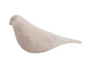 Bird Long Tale madár szobor fehér