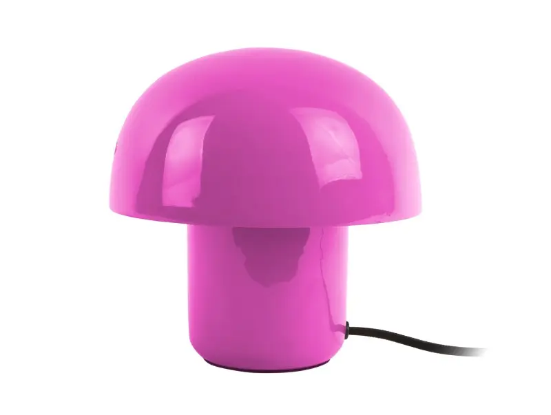 fat mushroom mini asztali lampa rozsaszin