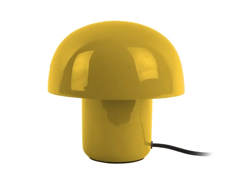 fat mushroom mini asztali lampa sarga