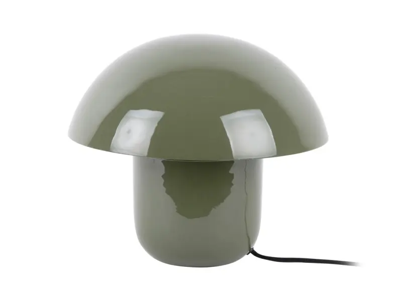 fat mushroom asztali lampa mohazold