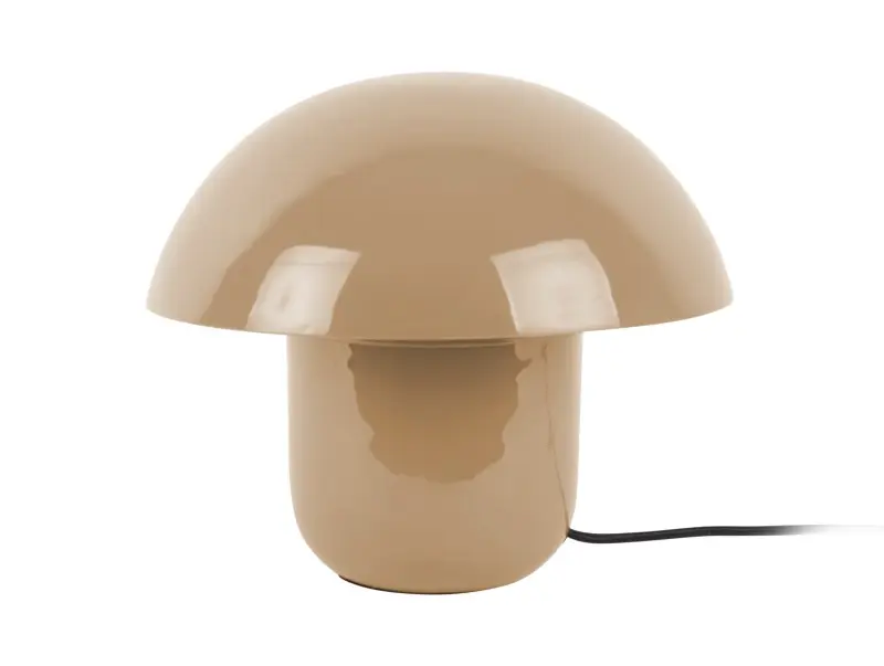 fat mushroom asztali lampa homokszin
