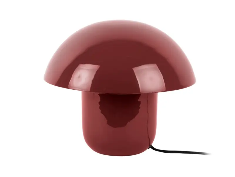 fat mushroom asztali lampa bordo