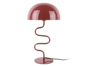 Twist asztali lámpa bordó