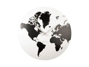 World Map falióra fehér