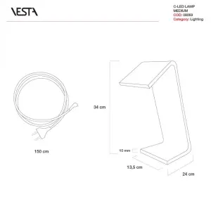 C-led_ethnic_08069-D49_akril_kristaly_lampa_asztali_hideg_fenyu_Vesta_meretrajz_08069