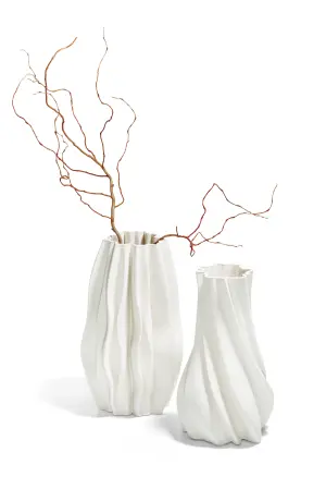 Frappee kerámia váza 28 cm-es