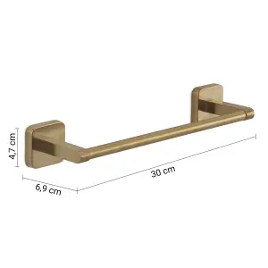 gedy-tonga-matt-arany-fali-30cm-torolkozo-rozsdamentes-acel-anyagu