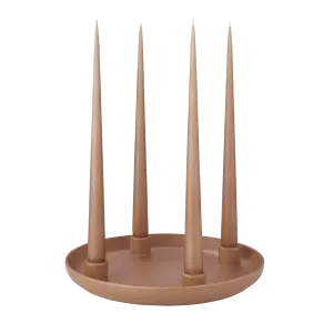 Vela advent gyertyatartó terrakotta