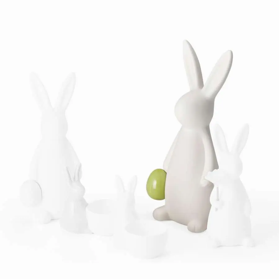 milo nyuszi szobor l