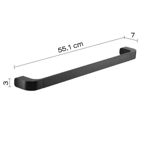 gedy-outline-fekete-55cm-fali-torolkozotarto-sargarez-rozsdamentes-acel